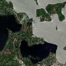 Tonka Bay High Resolution Satellite Map