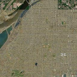 West Saint Paul High Resolution Satellite Map