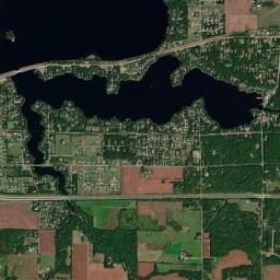Lake Wissota High Resolution Satellite Map