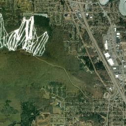 Rib Mountain High Resolution Satellite Map