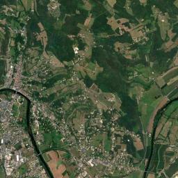 Le Bugue High Resolution Satellite Map