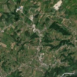 Ostrožac High Resolution Satellite Map