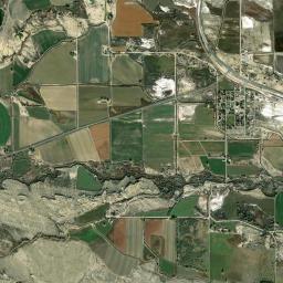 Cowley, WY locator map