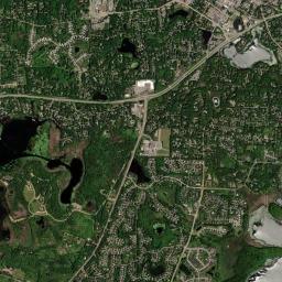 Shorewood High Resolution Satellite Map