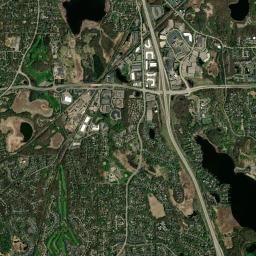 Eden Prairie, MN locator map