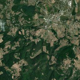 Vernoux-en-Vivarais High Resolution Satellite Map