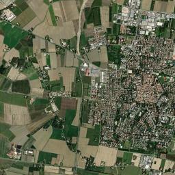Mirandola High Resolution Satellite Map