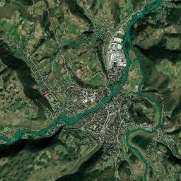 Bosanska Krupa High Resolution Satellite Map