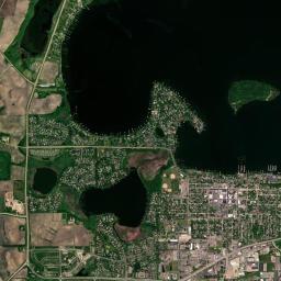 Waconia High Resolution Satellite Map