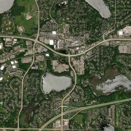 Chanhassen High Resolution Satellite Map