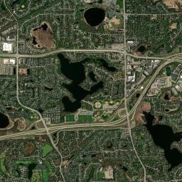 Eden Prairie, MN locator map