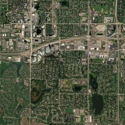 Bloomington High Resolution Satellite Map