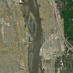 Saint Paul Park High Resolution Satellite Map