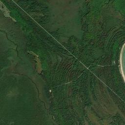 Aerial view of Negwegon State Park
