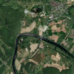 Saint-Cyprien High Resolution Satellite Map