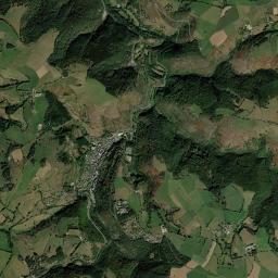 Chaudes-Aigues High Resolution Satellite Map