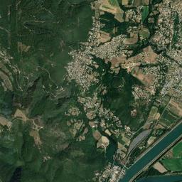 Saint-Georges-les-Bains High Resolution Satellite Map