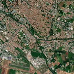 Ferrara High Resolution Satellite Map