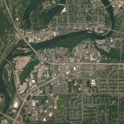 Eau Claire, WI locator map