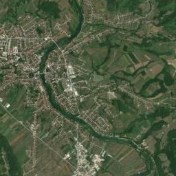 Sanski Most High Resolution Satellite Map