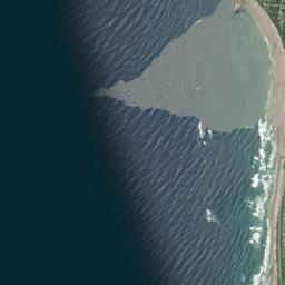 Aerial view of Otter Rock & Devils Punch Bowl State Park