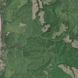 Aerial view of Beverly Beach State Park
