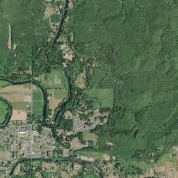 Siletz High Resolution Satellite Map