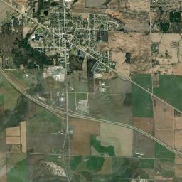 Bonduel High Resolution Satellite Map