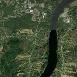 Hampden High Resolution Satellite Map