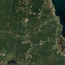 Fundy Bay High Resolution Satellite Map