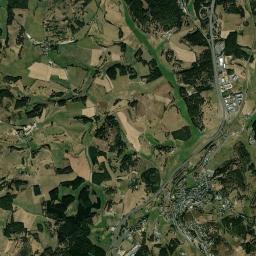 Aumont-Aubrac High Resolution Satellite Map