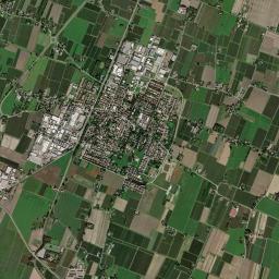 San Martino in Rio High Resolution Satellite Map