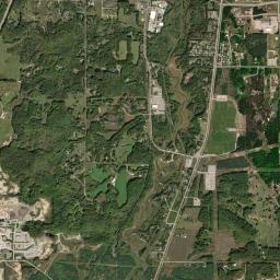 Chums Corner, MI locator map