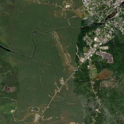 Machias High Resolution Satellite Map