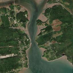 Machiasport High Resolution Satellite Map