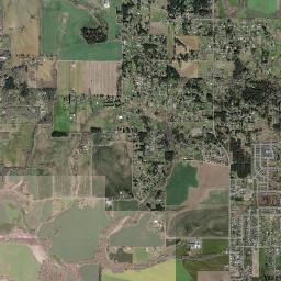 Albany, OR locator map