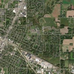 Marshfield High Resolution Satellite Map