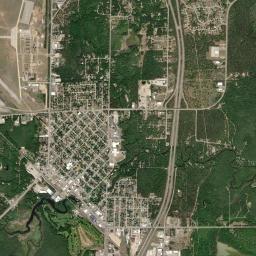 Grayling High Resolution Satellite Map