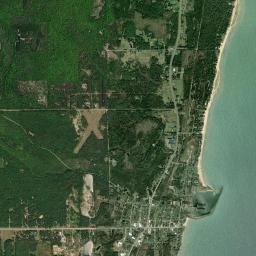 Harrisville High Resolution Satellite Map