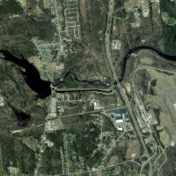 Plattsburgh West High Resolution Satellite Map