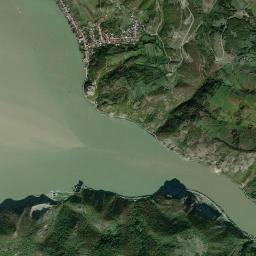 Coronini High Resolution Satellite Map