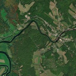 New Sharon High Resolution Satellite Map