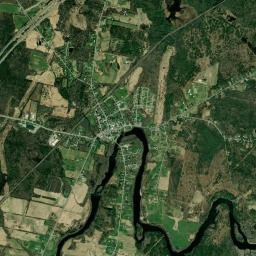 Clinton High Resolution Satellite Map