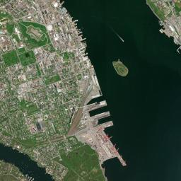 Halifax High Resolution Satellite Map