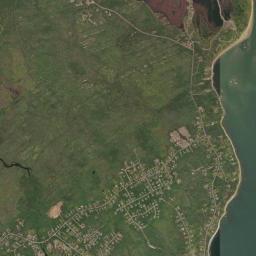 Cow Bay High Resolution Satellite Map