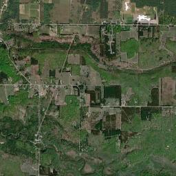 Beulah, MI locator map