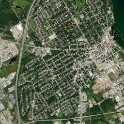 Orillia High Resolution Satellite Map