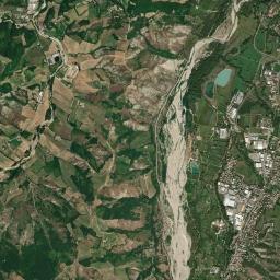 Ciano d'Enza High Resolution Satellite Map