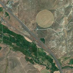 Aerial view of Durkee