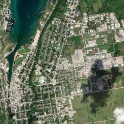 Owen Sound High Resolution Satellite Map